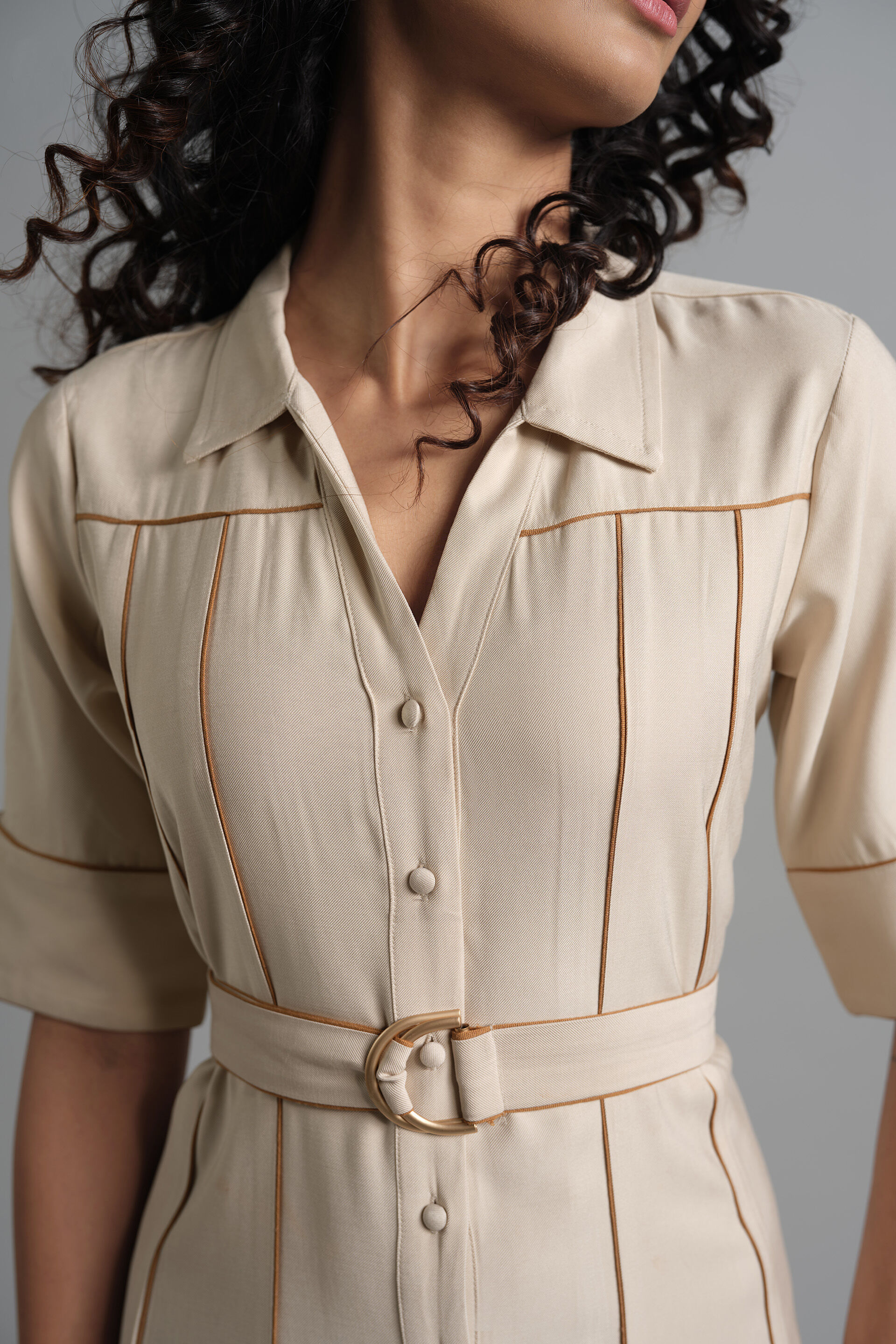 Chert Dress, Beige, image 5